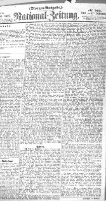 Nationalzeitung Donnerstag 10. April 1862