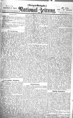 Nationalzeitung Samstag 12. April 1862