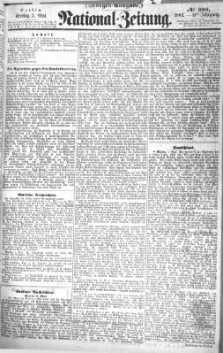 Nationalzeitung Freitag 2. Mai 1862