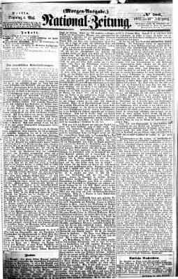 Nationalzeitung Sonntag 4. Mai 1862