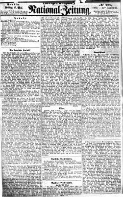 Nationalzeitung Freitag 16. Mai 1862