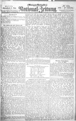 Nationalzeitung Samstag 17. Mai 1862