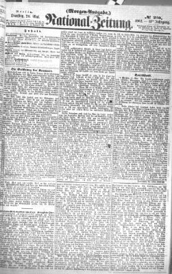 Nationalzeitung Dienstag 20. Mai 1862