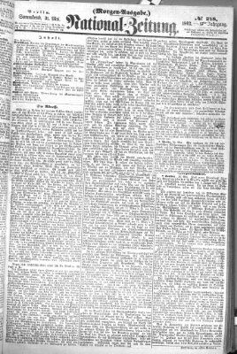 Nationalzeitung Samstag 31. Mai 1862