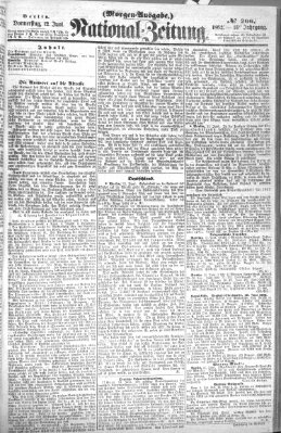 Nationalzeitung Donnerstag 12. Juni 1862