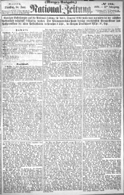 Nationalzeitung Dienstag 24. Juni 1862