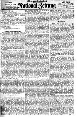 Nationalzeitung Samstag 5. Juli 1862