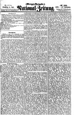 Nationalzeitung Dienstag 15. Juli 1862