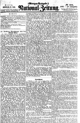 Nationalzeitung Mittwoch 16. Juli 1862