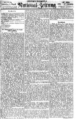 Nationalzeitung Donnerstag 21. August 1862