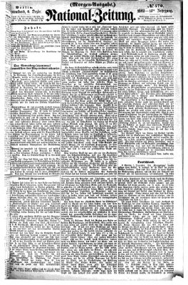 Nationalzeitung Samstag 6. Dezember 1862