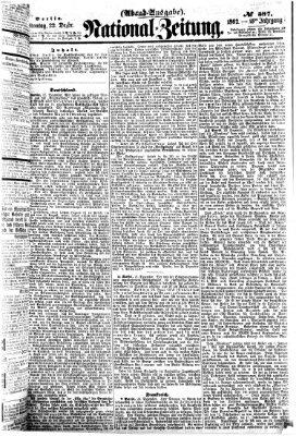 Nationalzeitung Montag 22. Dezember 1862