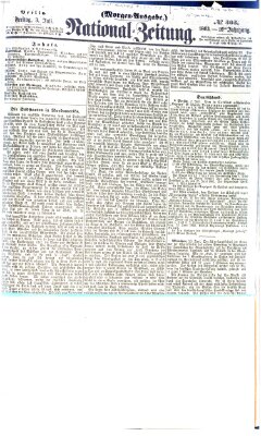 Nationalzeitung Freitag 3. Juli 1863