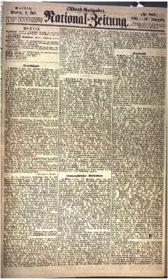 Nationalzeitung Montag 6. Juli 1863