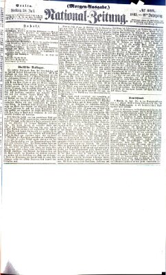 Nationalzeitung Freitag 24. Juli 1863