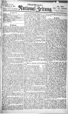 Nationalzeitung Montag 27. Juli 1863