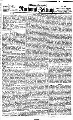 Nationalzeitung Dienstag 2. Februar 1864