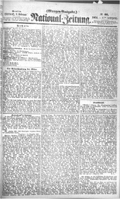 Nationalzeitung Mittwoch 3. Februar 1864