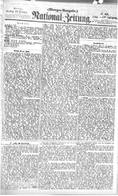 Nationalzeitung Freitag 19. Februar 1864