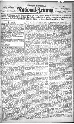 Nationalzeitung Sonntag 20. März 1864