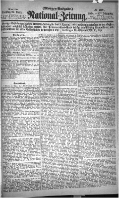 Nationalzeitung Dienstag 22. März 1864