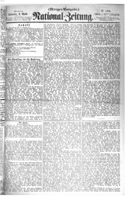 Nationalzeitung Sonntag 3. April 1864