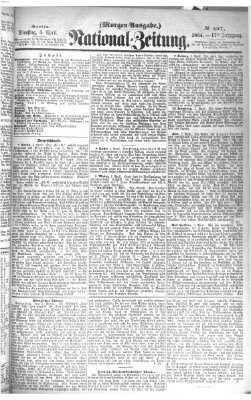 Nationalzeitung Dienstag 5. April 1864