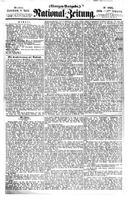 Nationalzeitung Samstag 9. April 1864