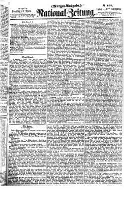 Nationalzeitung Dienstag 12. April 1864