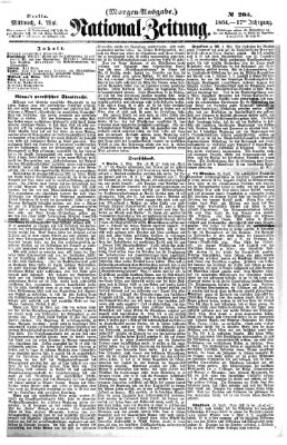 Nationalzeitung Mittwoch 4. Mai 1864