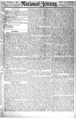 Nationalzeitung Dienstag 10. Mai 1864