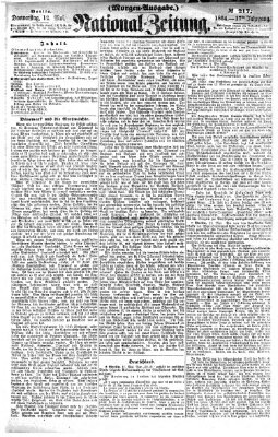 Nationalzeitung Donnerstag 12. Mai 1864