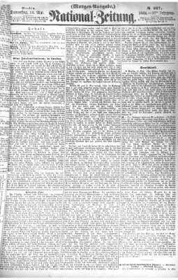 Nationalzeitung Donnerstag 19. Mai 1864