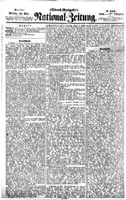 Nationalzeitung Montag 30. Mai 1864