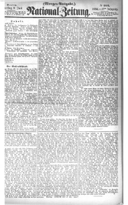 Nationalzeitung Donnerstag 9. Juni 1864