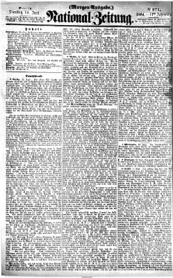 Nationalzeitung Dienstag 14. Juni 1864