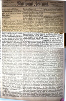 Nationalzeitung Freitag 3. März 1865