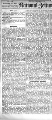 Nationalzeitung Donnerstag 27. April 1865