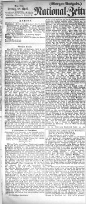 Nationalzeitung Freitag 28. April 1865