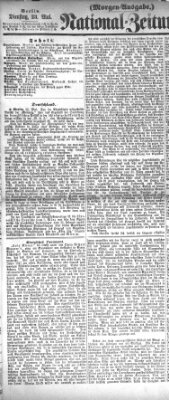 Nationalzeitung Dienstag 23. Mai 1865