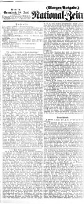 Nationalzeitung Samstag 10. Juni 1865