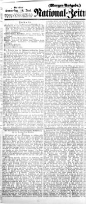 Nationalzeitung Donnerstag 15. Juni 1865