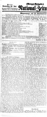 Nationalzeitung Donnerstag 29. Juni 1865