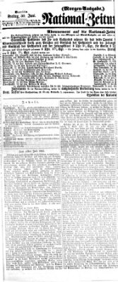 Nationalzeitung Freitag 30. Juni 1865