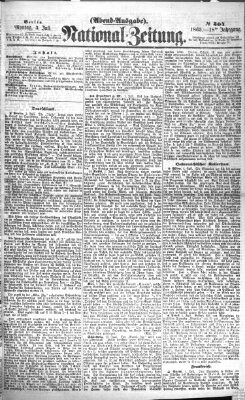 Nationalzeitung Montag 3. Juli 1865