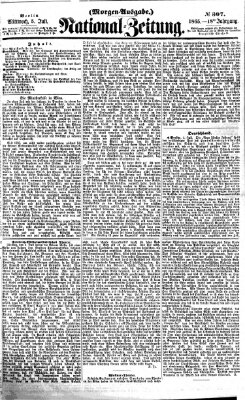 Nationalzeitung Mittwoch 5. Juli 1865