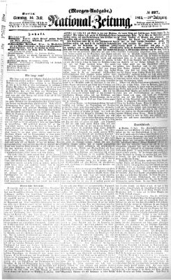 Nationalzeitung Sonntag 16. Juli 1865