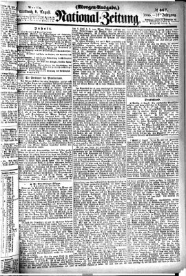 Nationalzeitung Mittwoch 9. August 1865