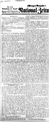 Nationalzeitung Samstag 19. August 1865