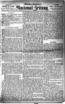 Nationalzeitung Freitag 25. August 1865